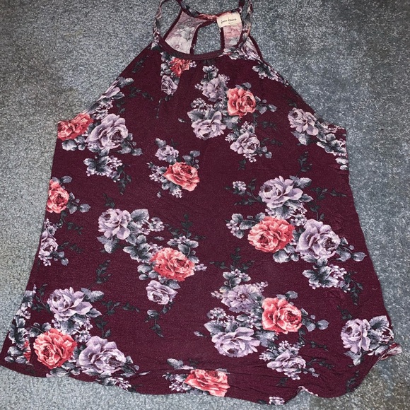 Burgundy Razor Back - Picture 1 of 2